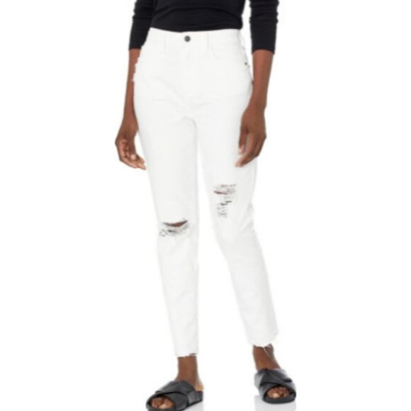 Sam Edelman Women's Stiletto High Rise Straight Jeans - Picture 1 of 8